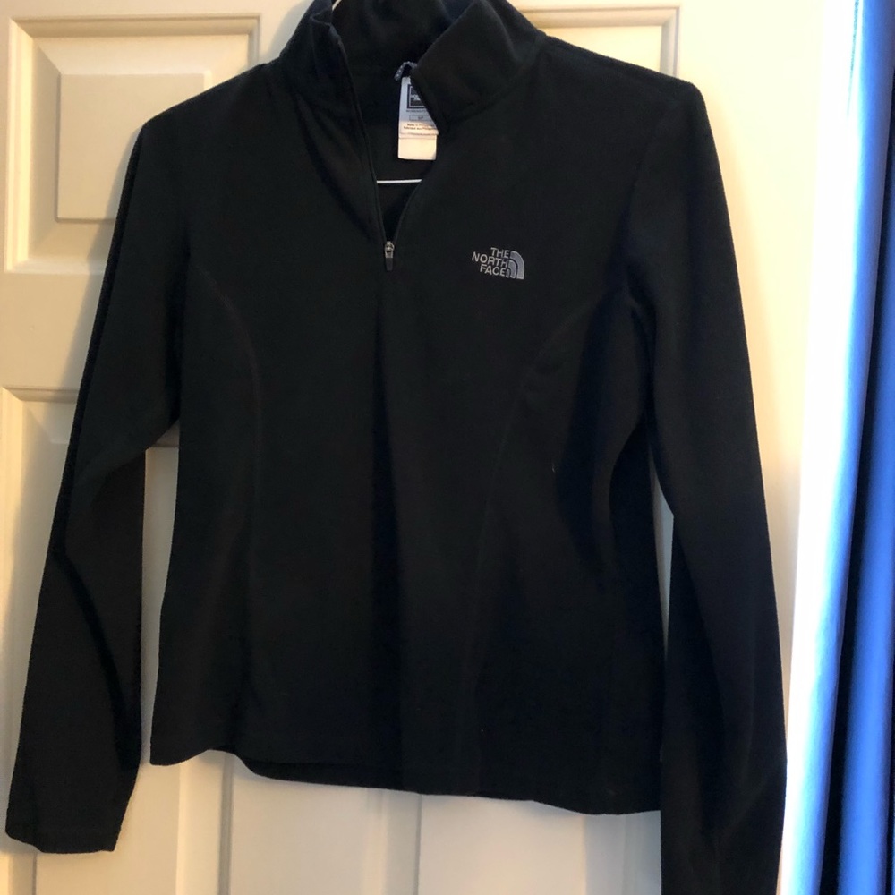 The north face 1/4 zip fleece
